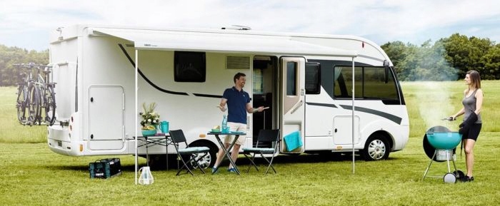 Markiza roleta ścienna 4m Thule Omnistor 5200 400 Marka Thule