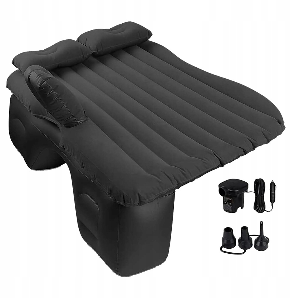 Matrace do auta 135x85 cm pumpa 12V 2 Polštáře