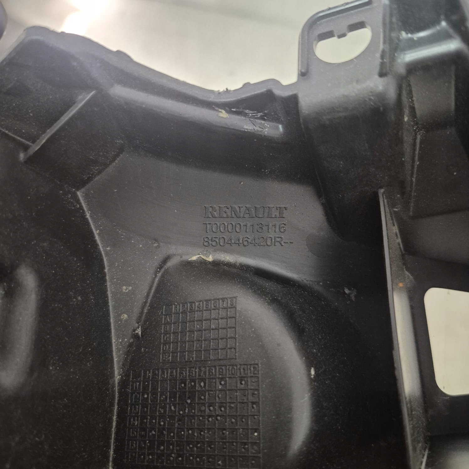 RENAULT CLIO IV HB -> bumper bracket right rear part rear 850446420R