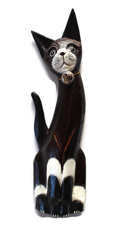

Figurka Drewniana Kot 30cm Indonezja /401/
