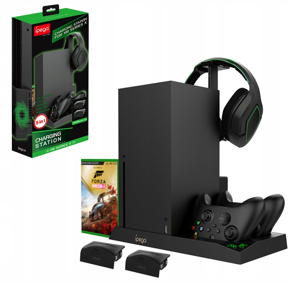 

Stacja chłodząca iPega do Xbox Series X 2x Bateria