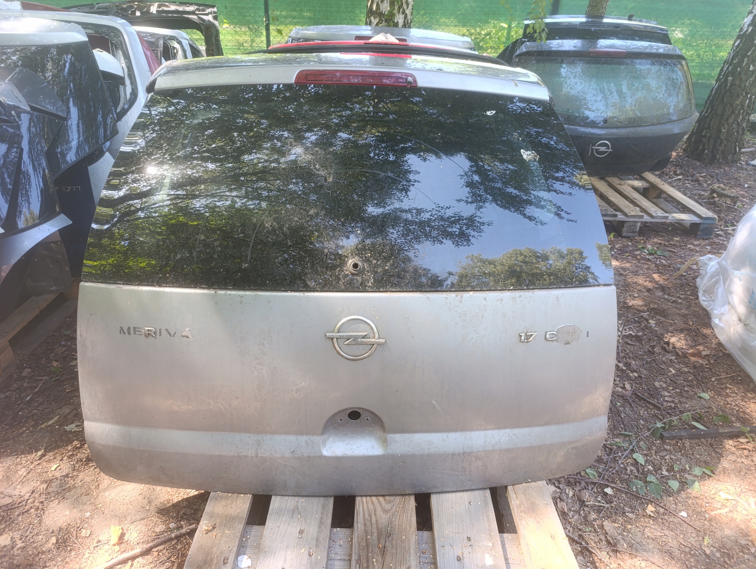 boot door OPEL MERIVA A Z157 unprotected Z window