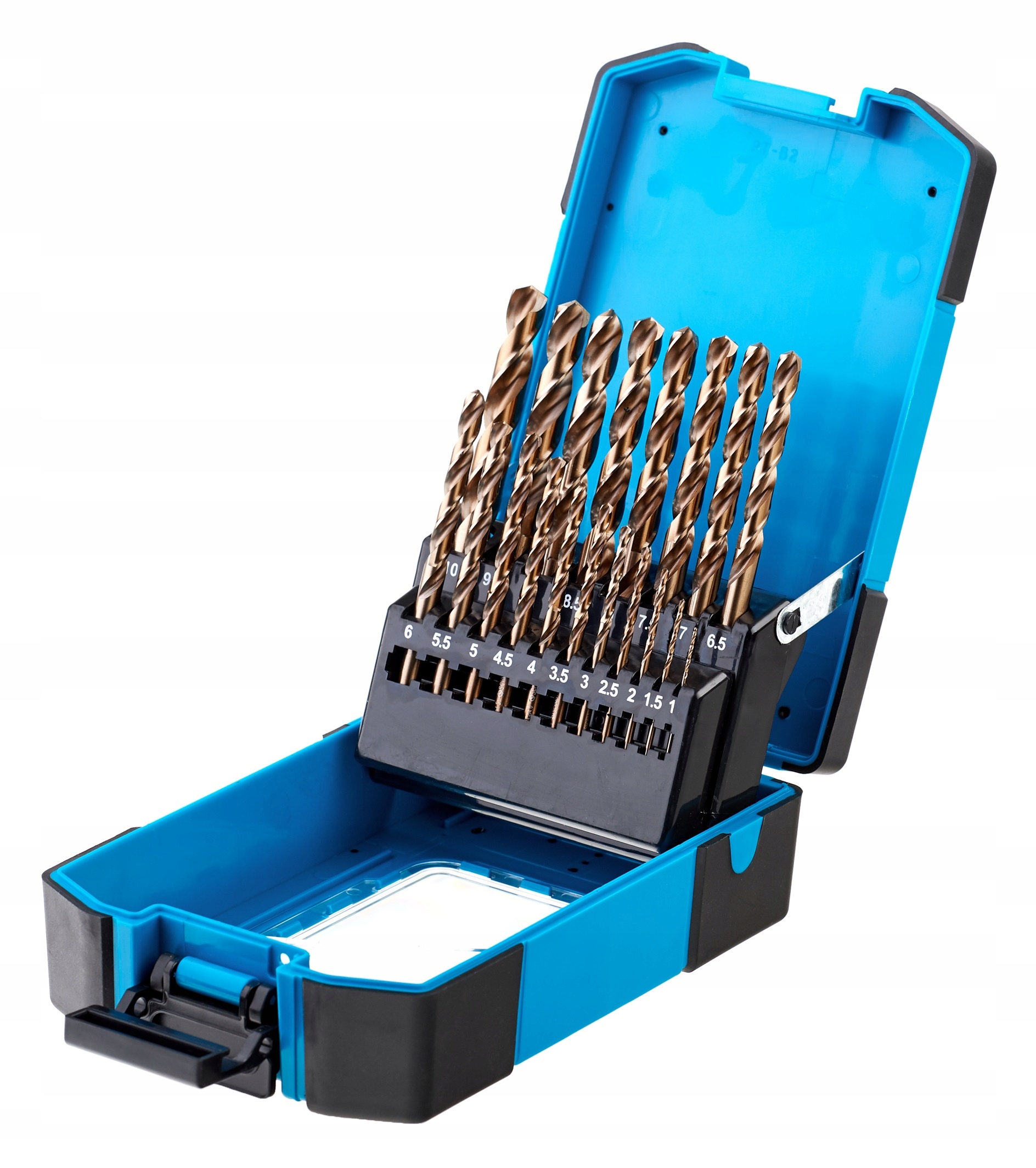 Zestaw Wierteł Kobaltowych Schmith SQWCO-01 1-10 mm 19 sztuk