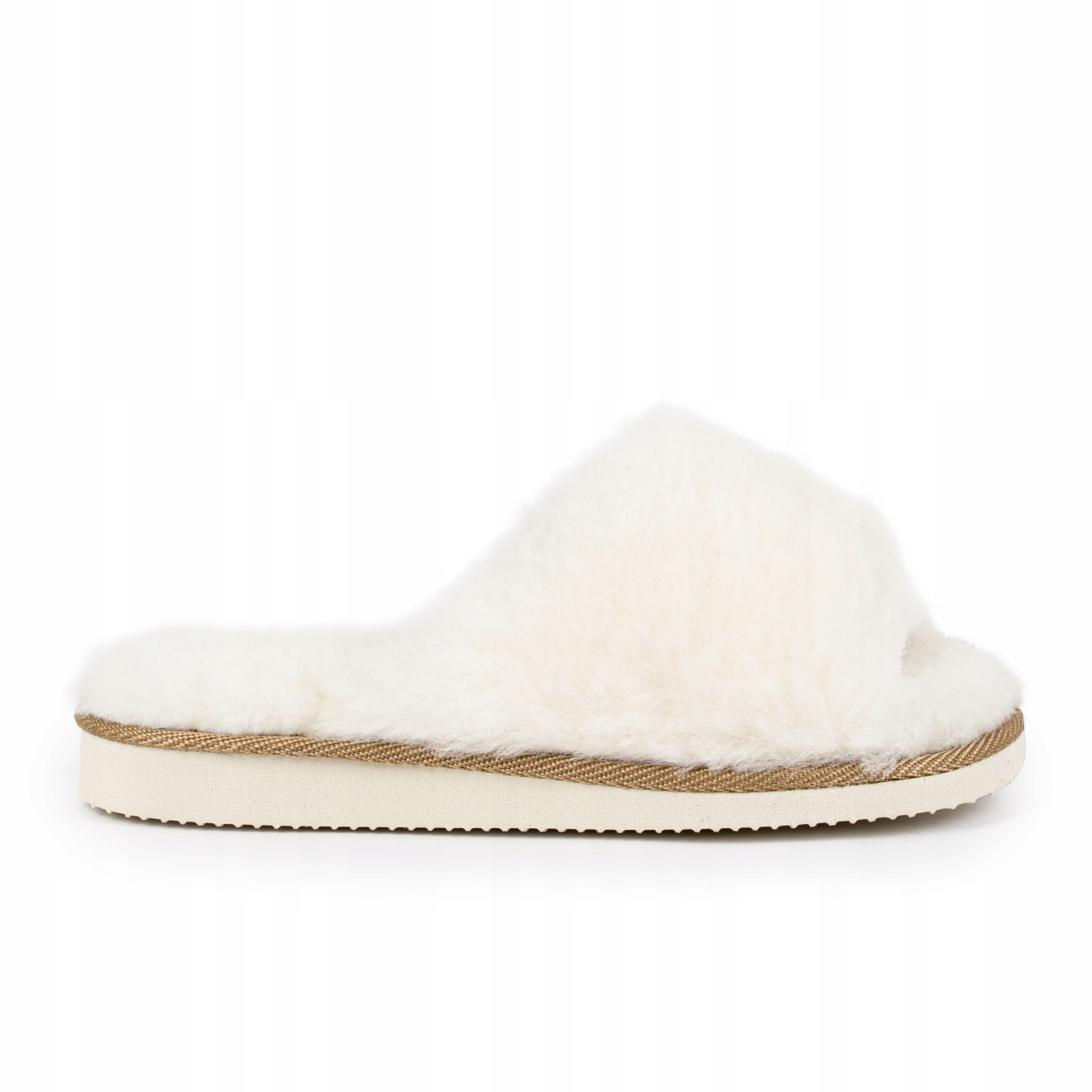 Dámské Pantofle Přírodní vlna Sandále IreShoes Premium