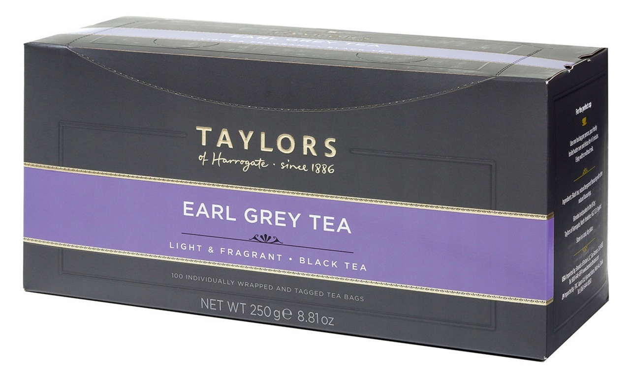 Levně Taylors of Harrogate Earl Grey – 100 sáčků