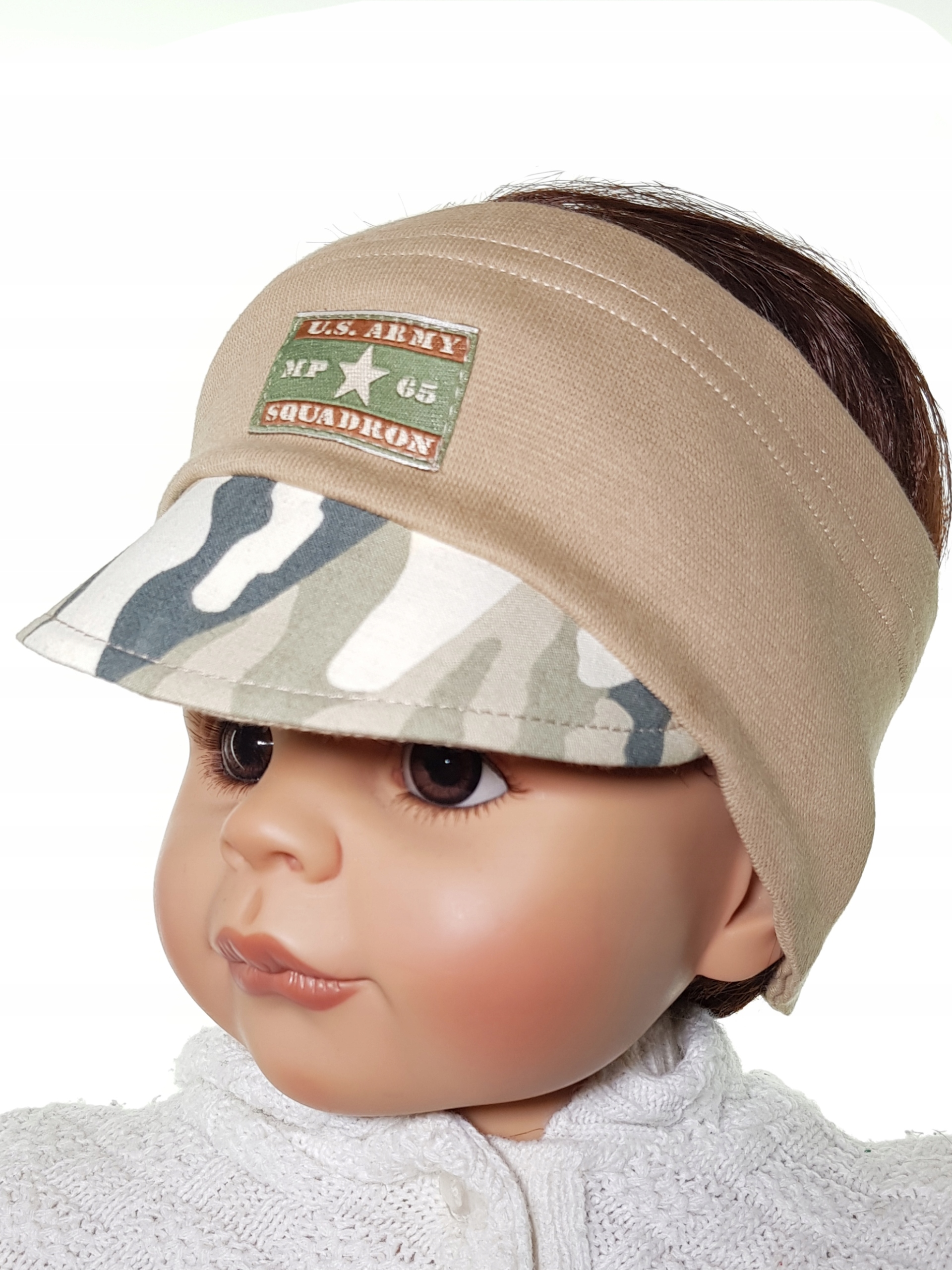 DASZEK OPASKA DLA CHŁOPCA Z DASZKIEM OPASKI CHŁOPIĘCE 12 WZORÓW 1-7LAT