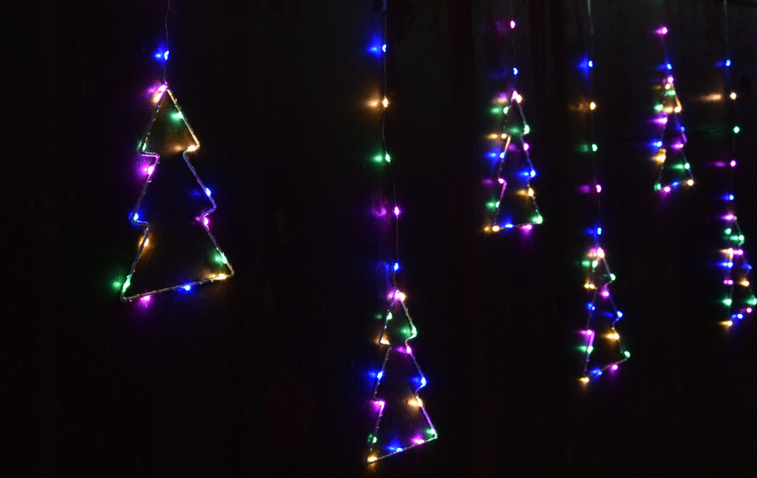 Vánoční Osvětlení Na Stromeček 160 Vánoční Stromky Vánoční Stromek Barva Drátek