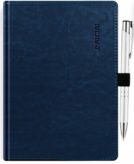 Kalendarz Książkowy Terminarz A5 Dzienny 2024 NOTE z Długopisem