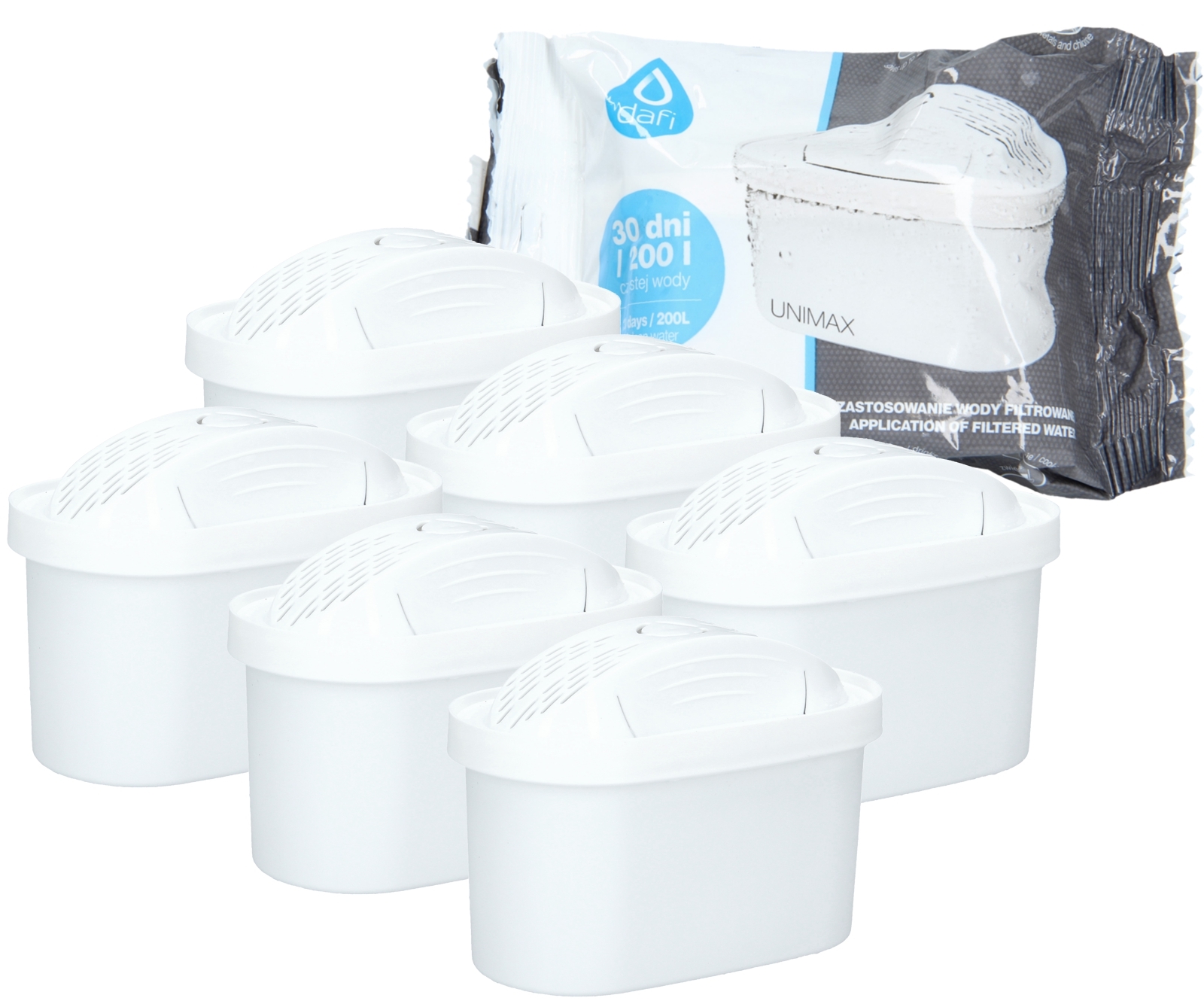 

Filtr do dzbanka Dafi Unimax Brita Maxtra 6SZT