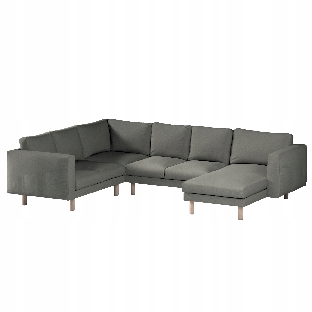 Dekoria potah na pohovku Norsborg pro 5 osob Ikea šedý