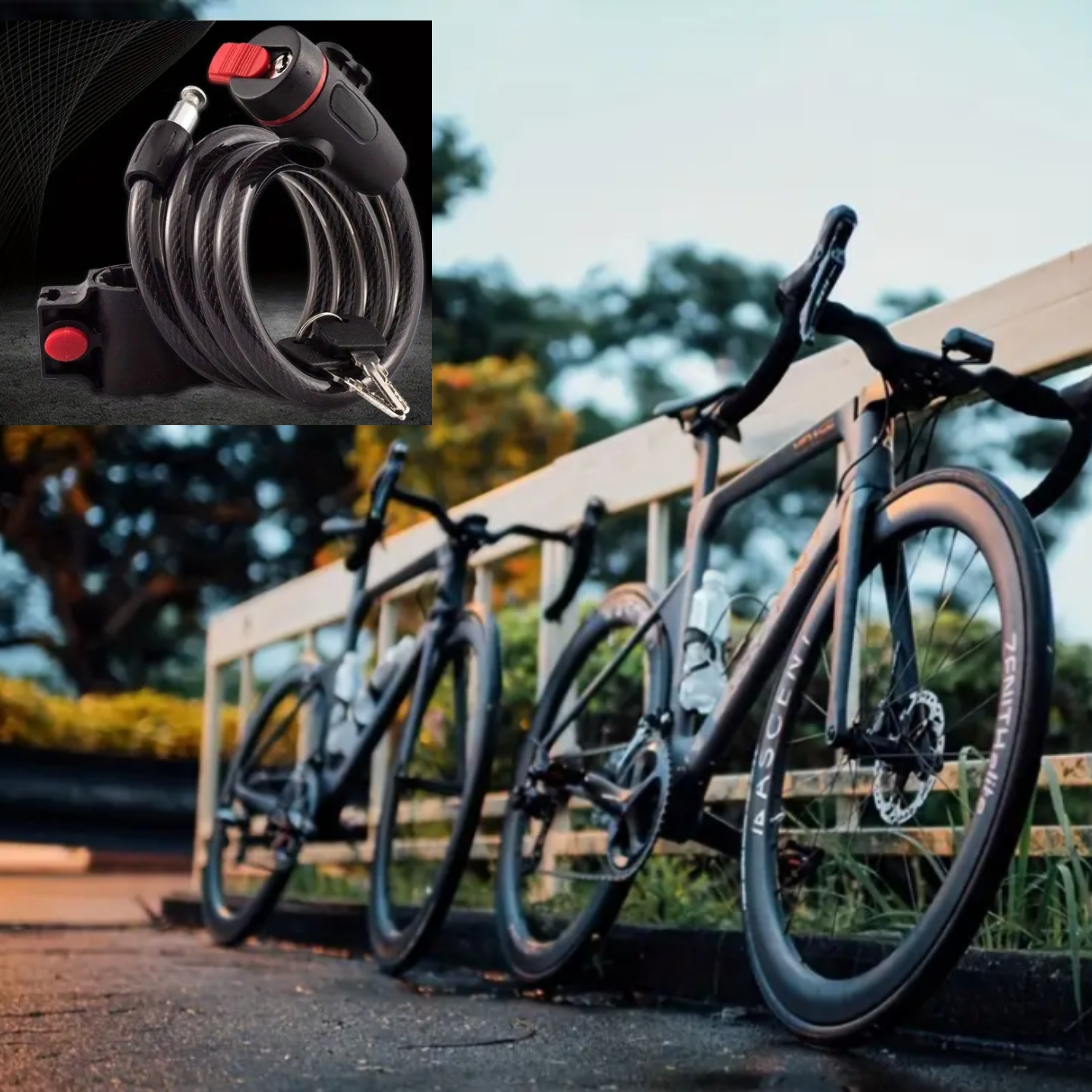 ZAPIĘCIE ROWEROWE BLOKADA ZABEZPIECZENIE DO ROWERU LINKA ZAMEK ŁAŃCUCH EAN (GTIN) 5905143075241