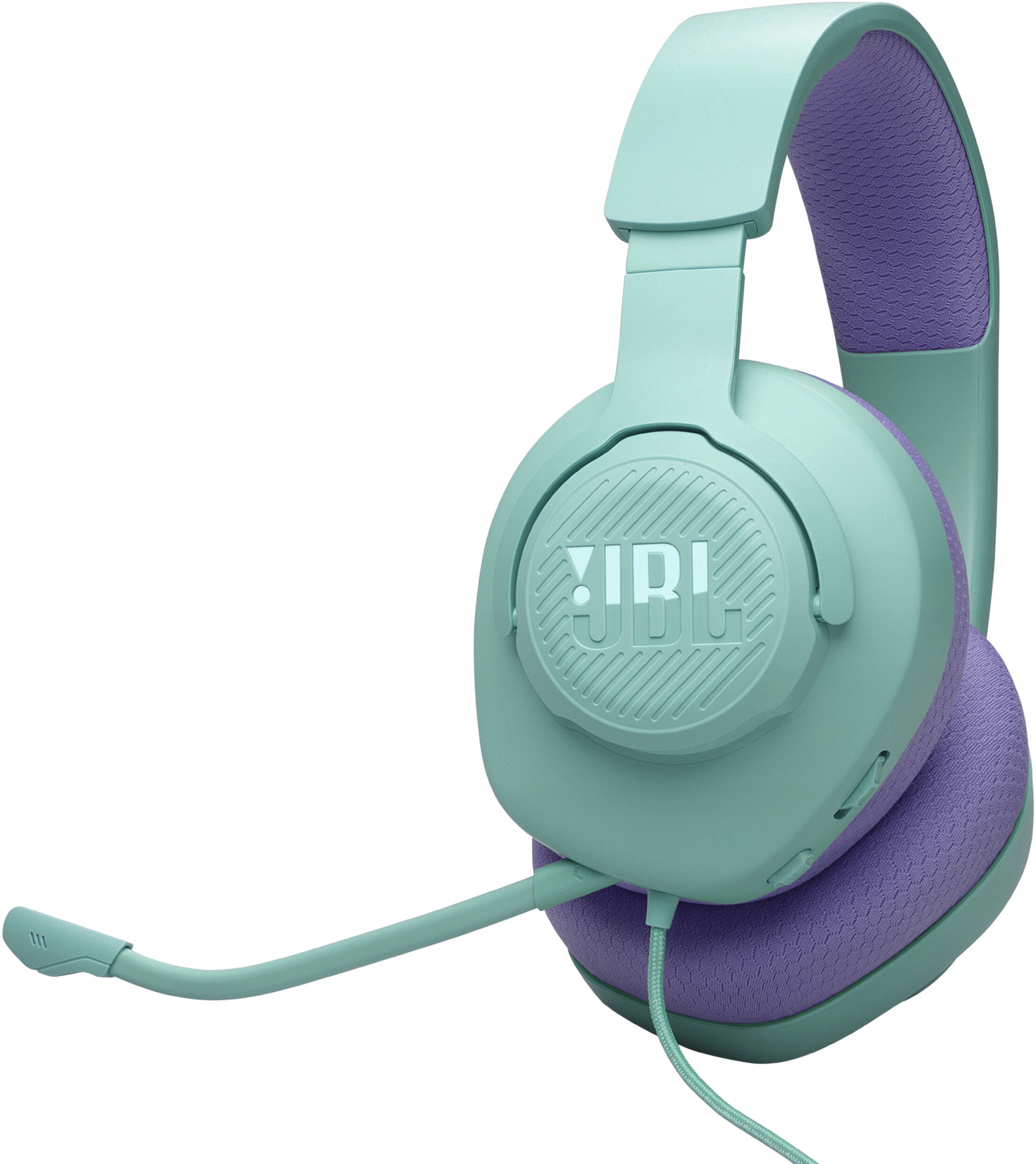JBL Quantum 100M2 Gaming Headset, Over-Ear, Detachable Mic, Cyan — miniatura 15