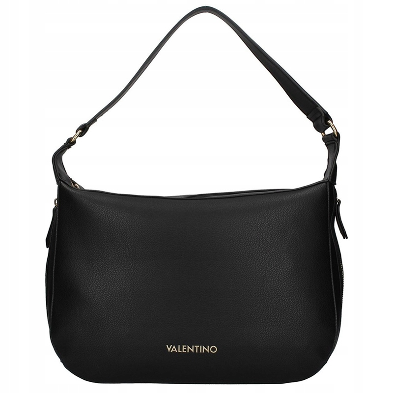 VALENTINO BAGS - Czarna torebka AREPA HOBO BAG