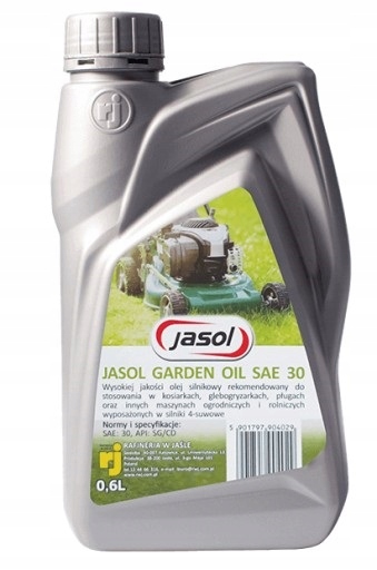 

Jasol Garden Oil Sae 30 op.0,6l
