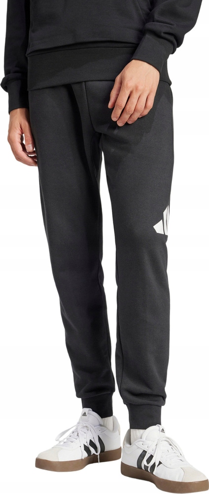 Pánské Kalhoty Adidas Essentials Big Logo French Terry Černé IN6163 vel. M