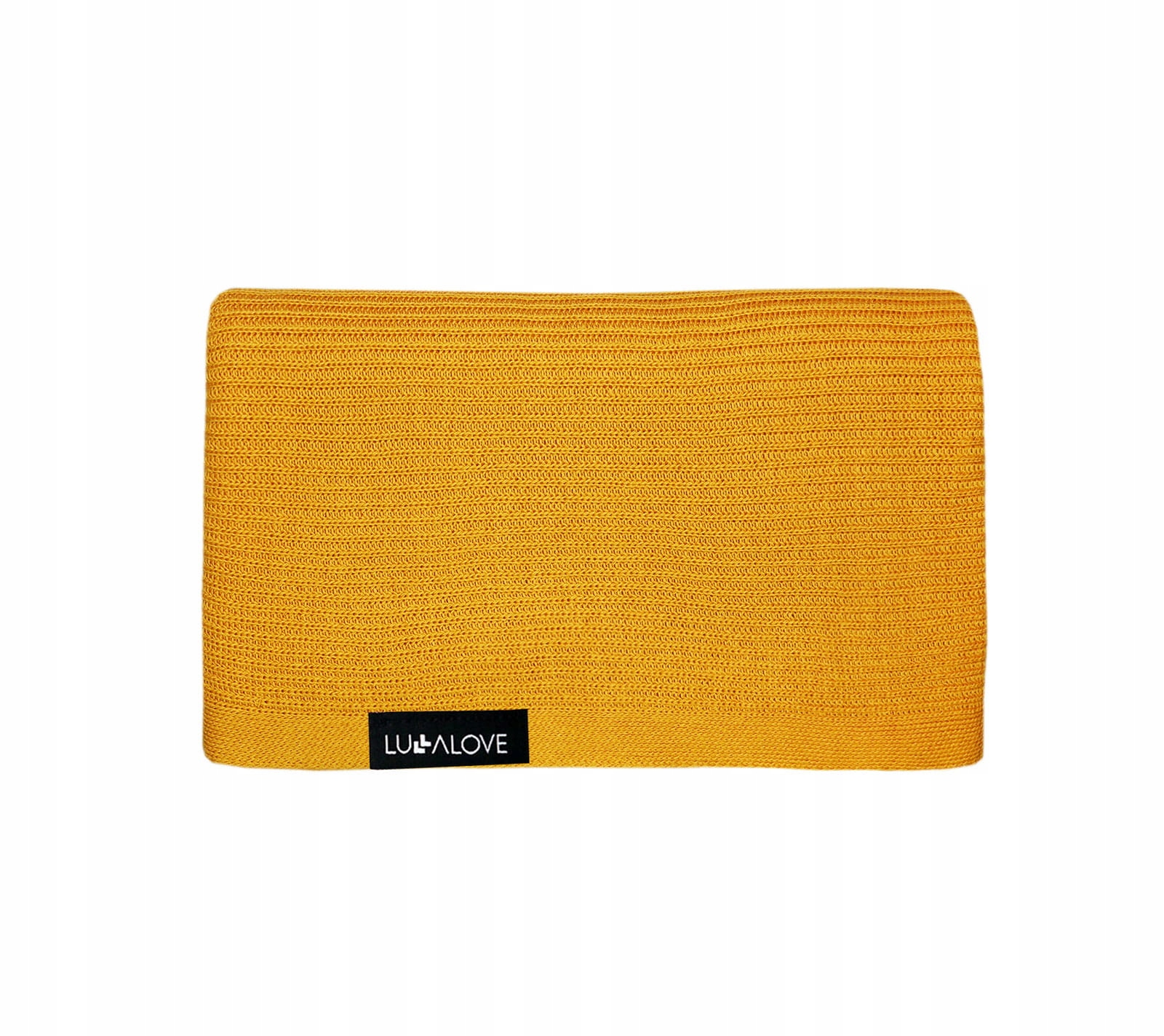 

Lullalove Kocyk Lekki Mgiełka 90x90cm. Mango