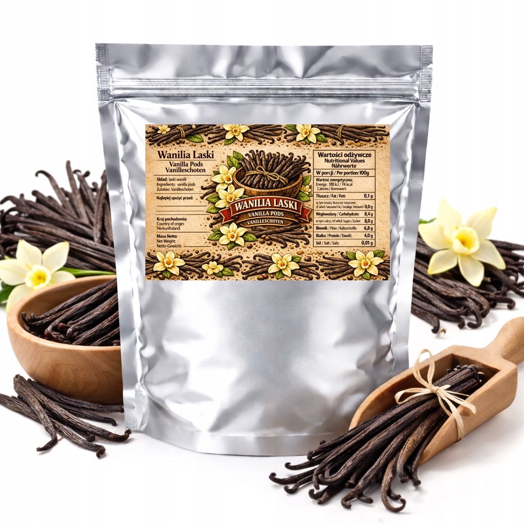 Vanilkové tyčinky – aromatické do koláčů, dezertů, krémů a pečiva 30ks