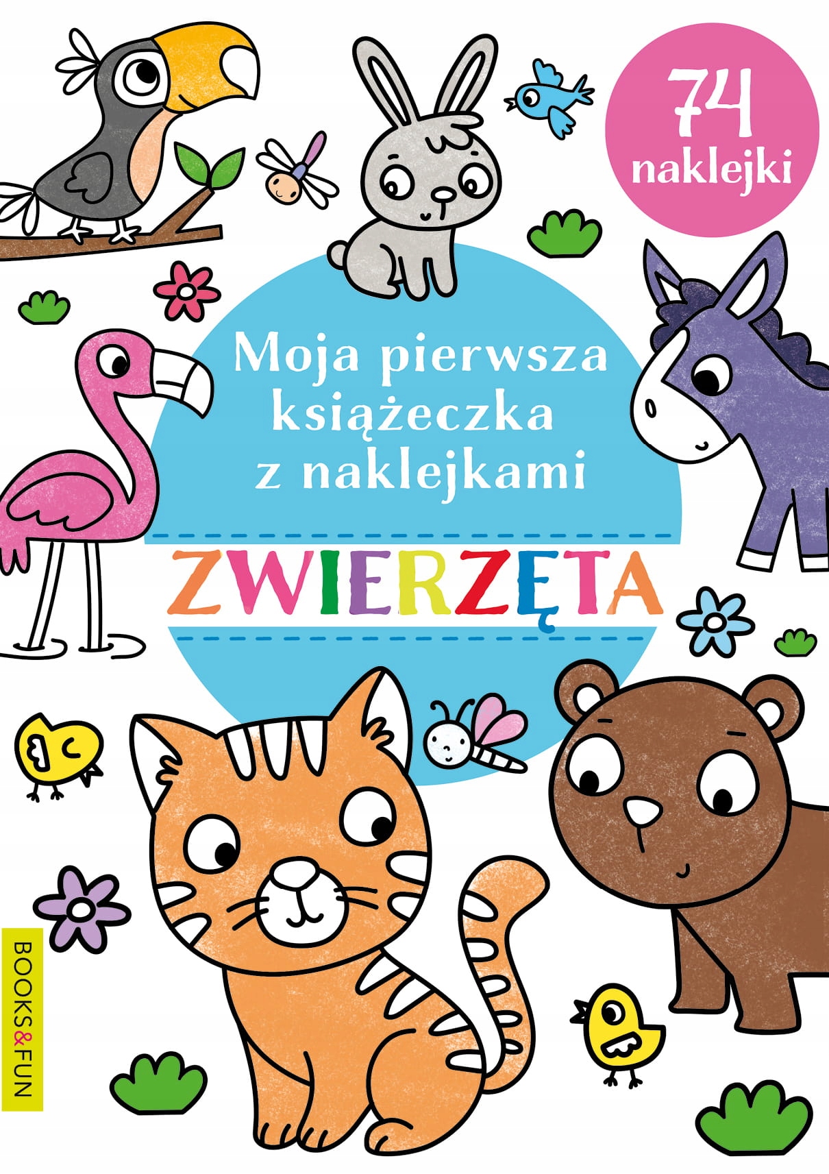 

Moja pierwsza książeczka naklejki. Zwierzęta Books