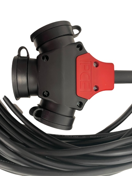 Przedłużacz rozdzielacz 1 fazowy 16 A - 15m Marka CMB