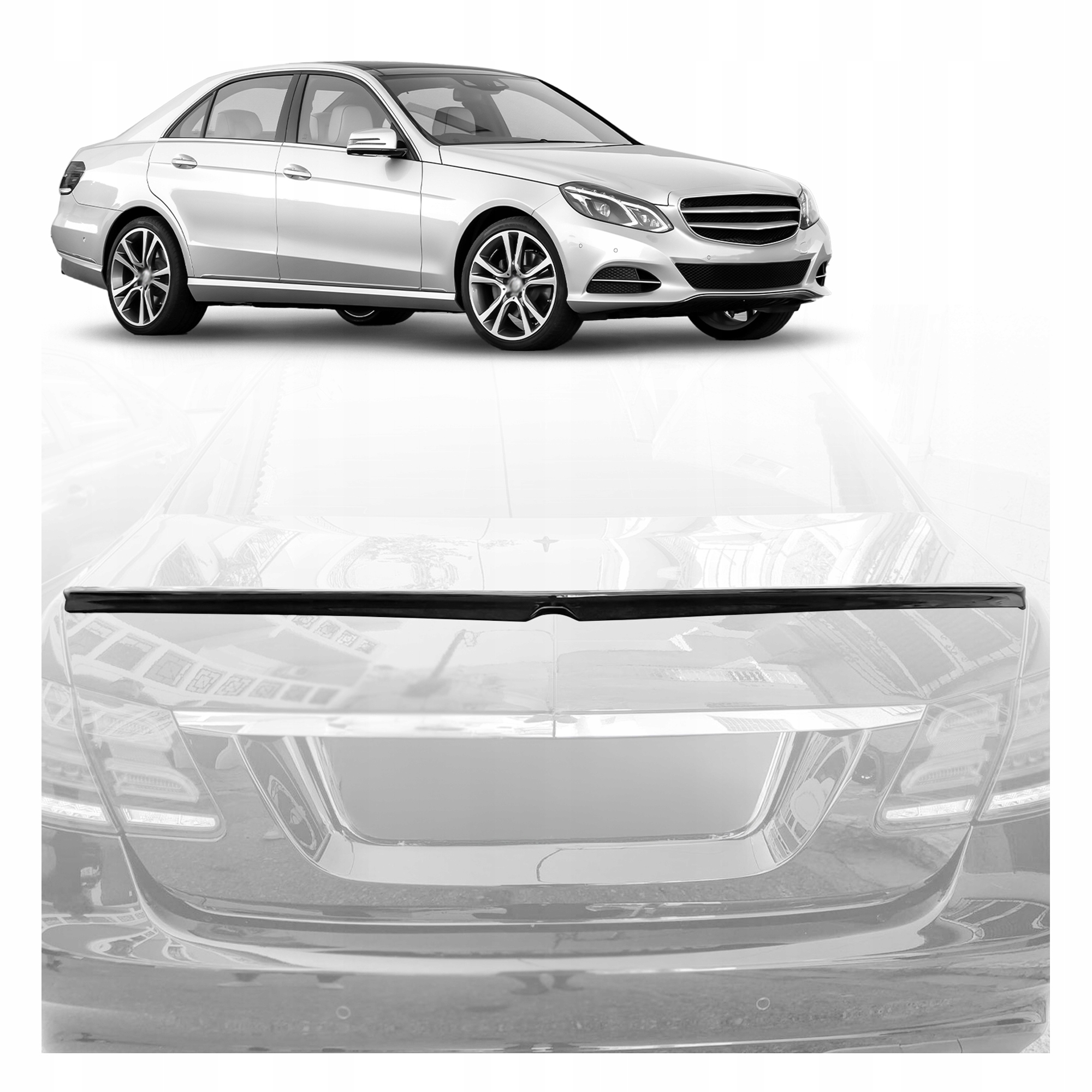 Lotka spoileru zadní klapky pro Mercedes E-klasa IV W212 2009-2015 Sedan