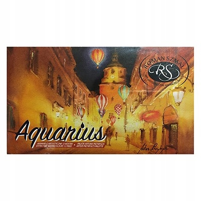 Akvarely Aquarius sada 12 kol. Artur Návštěvník, Smal
