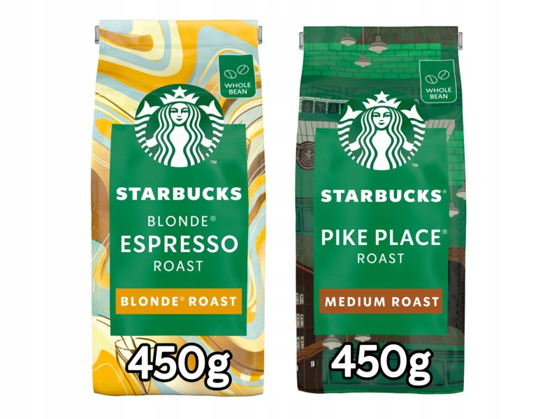 Kawa ziarnista Starbucks Espresso Blonde Roast 450 g Pike Place 450 g