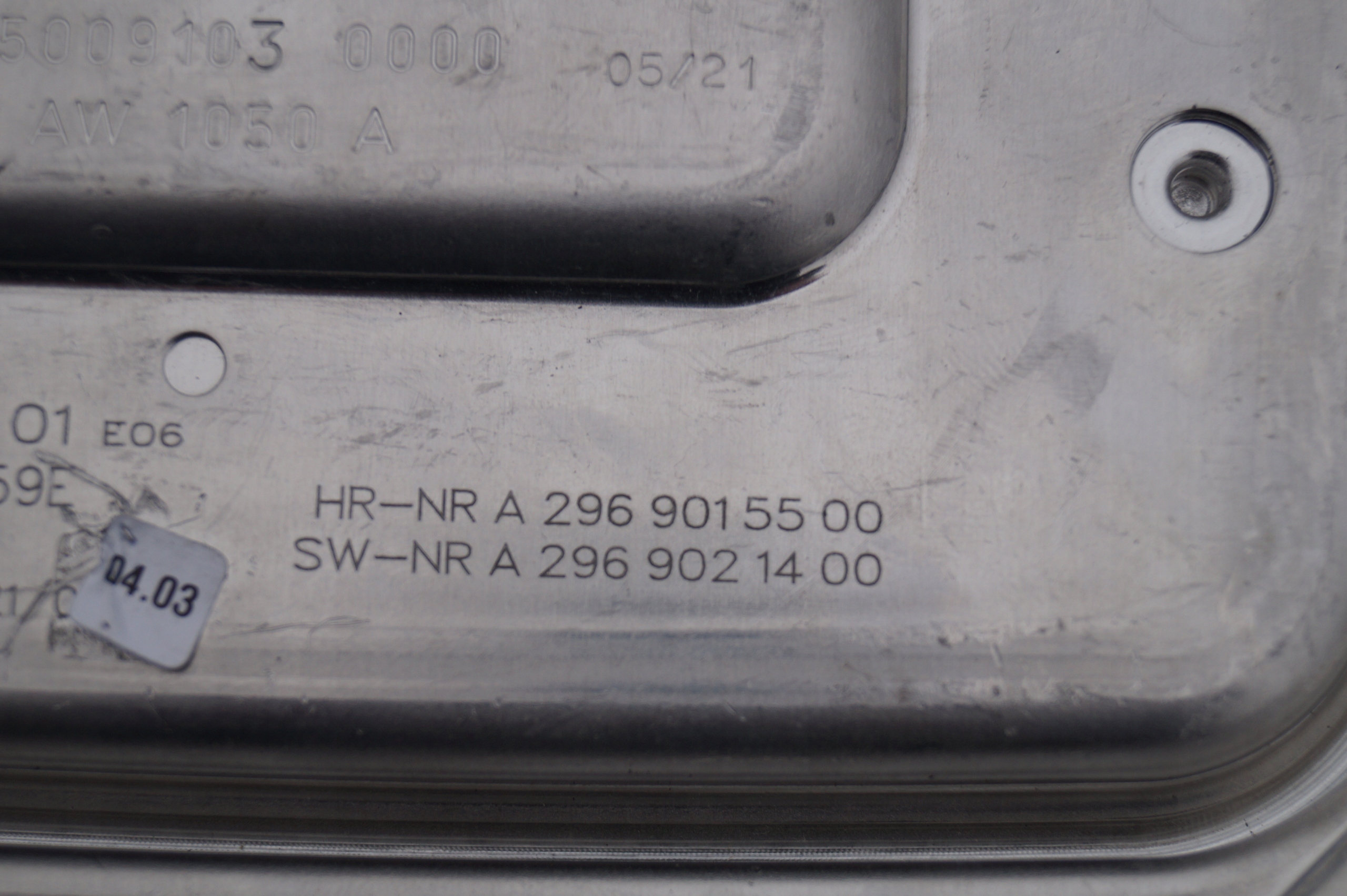 control unit control unit module MERCEDES GLE A296 296