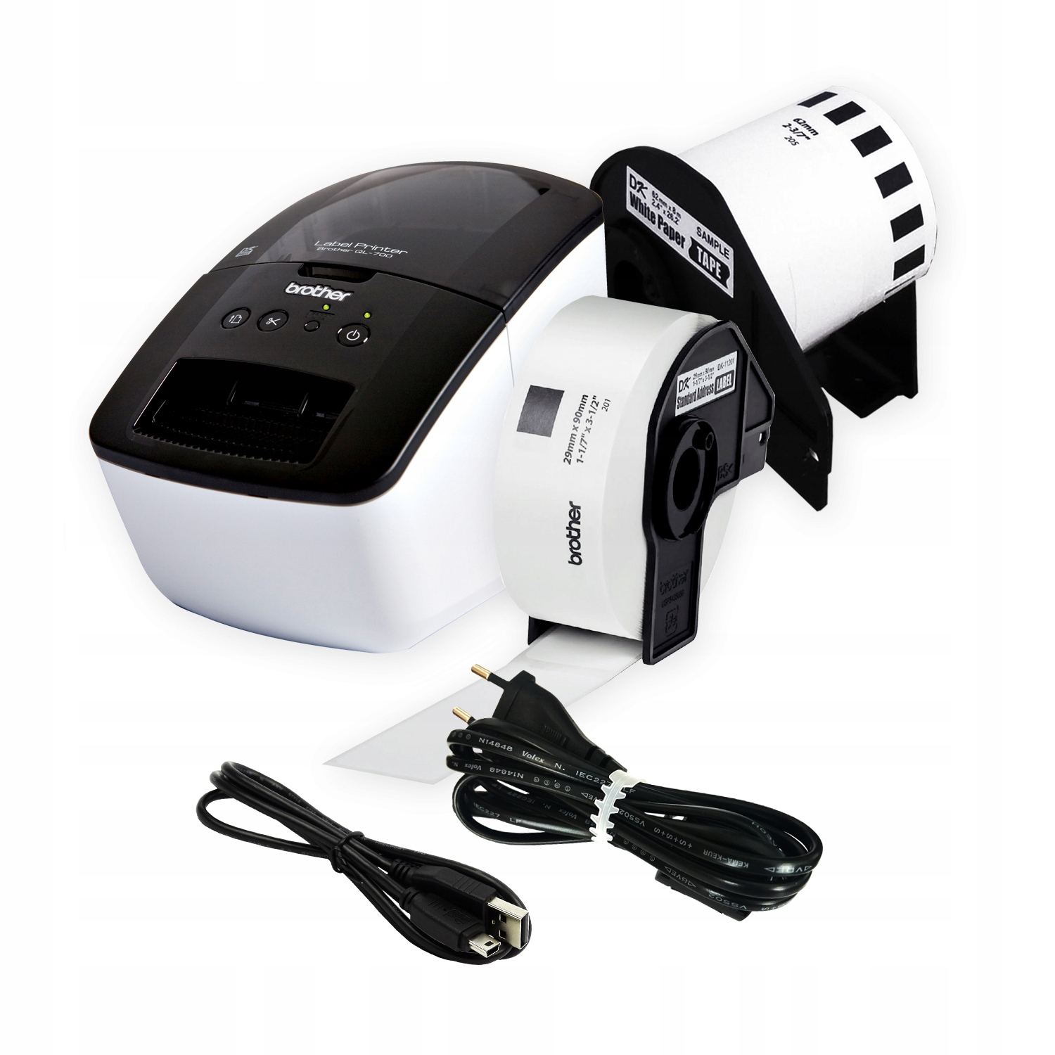 

Drukarka etykiet Brother QL-700 etykiety Dk