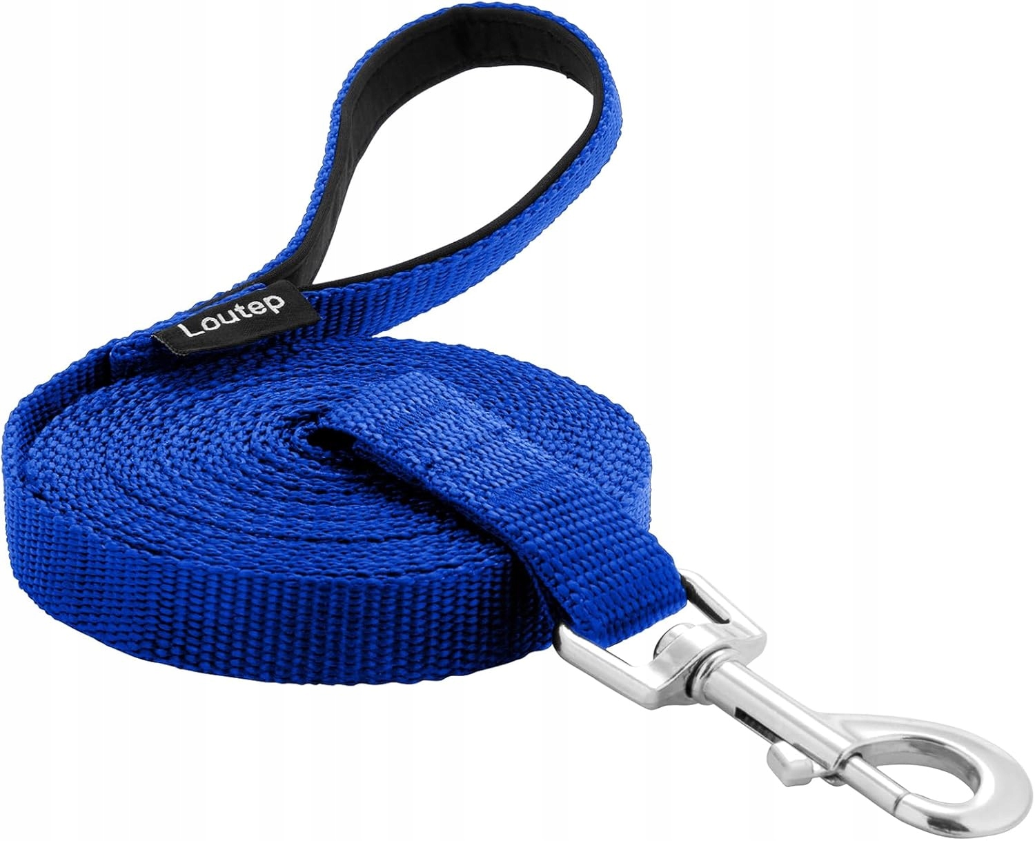 Vodítko pro psa dlouhé 15 metrů tréninkové modré Loutep