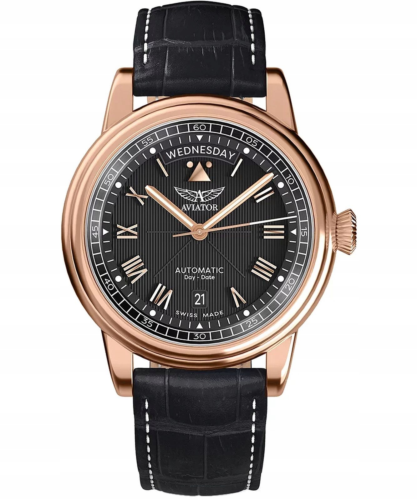 Pánské hodinky Aviator Day-Date