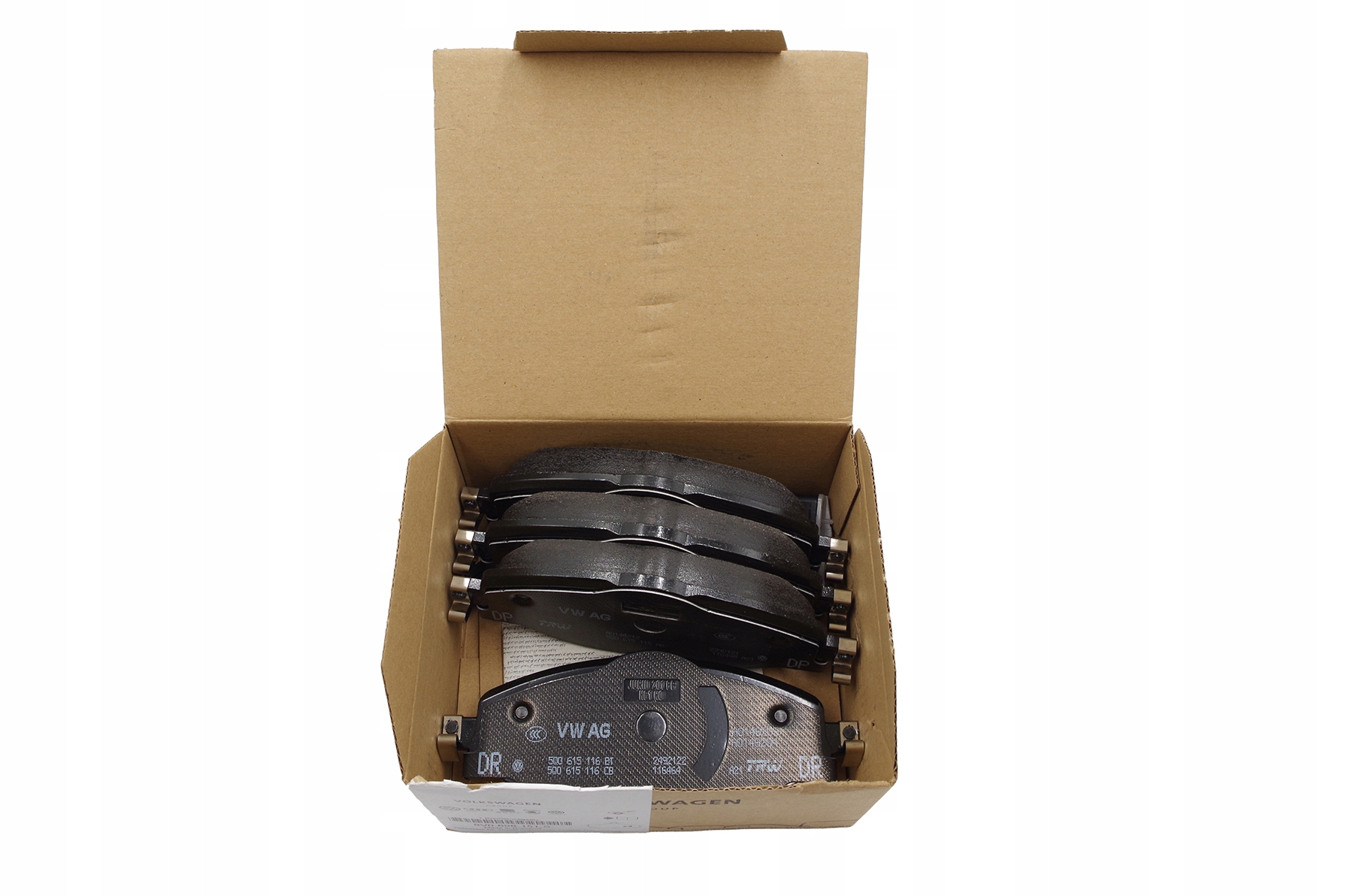 Оригінальні гальмівні колодки VW OE 8v0698151s