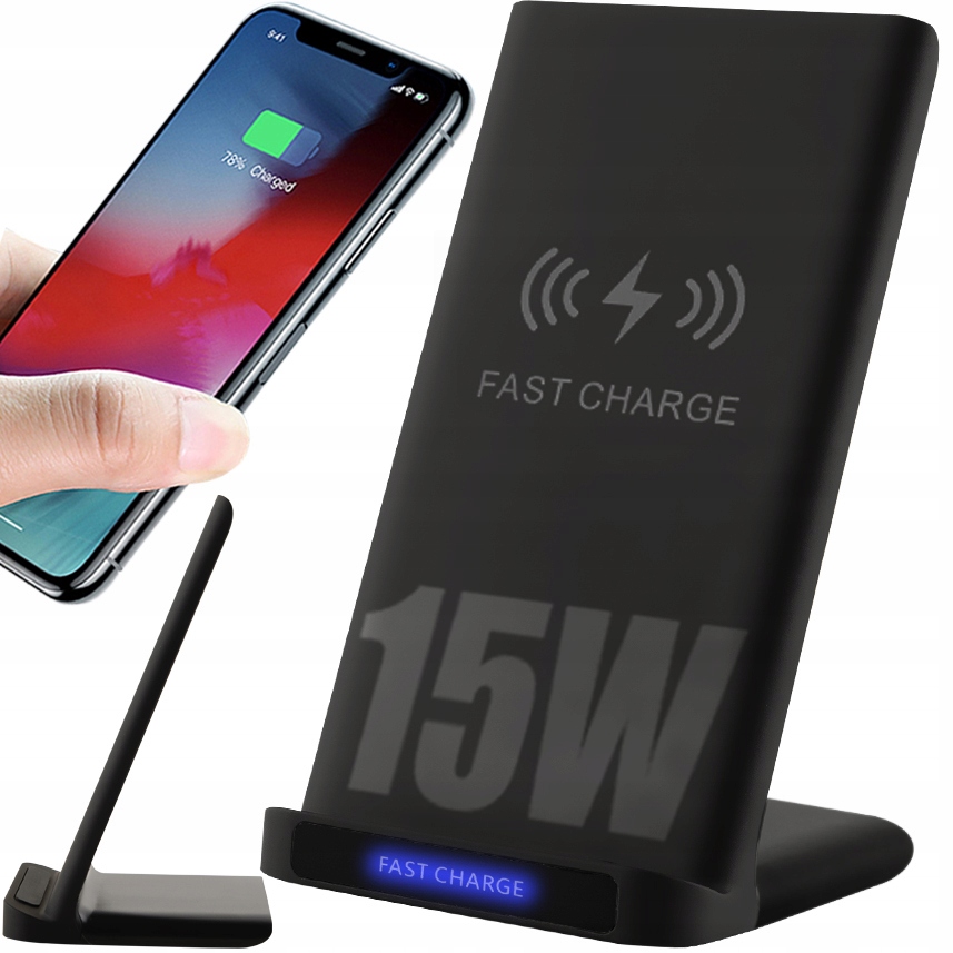 

Bezprzewodowa Ładowarka Indukcyjna Szybka Qi 15W