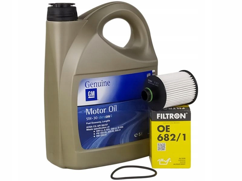 

Oe Opel Gm 5W30 DEXOS2 5L+FILTR Oleju OE682/1