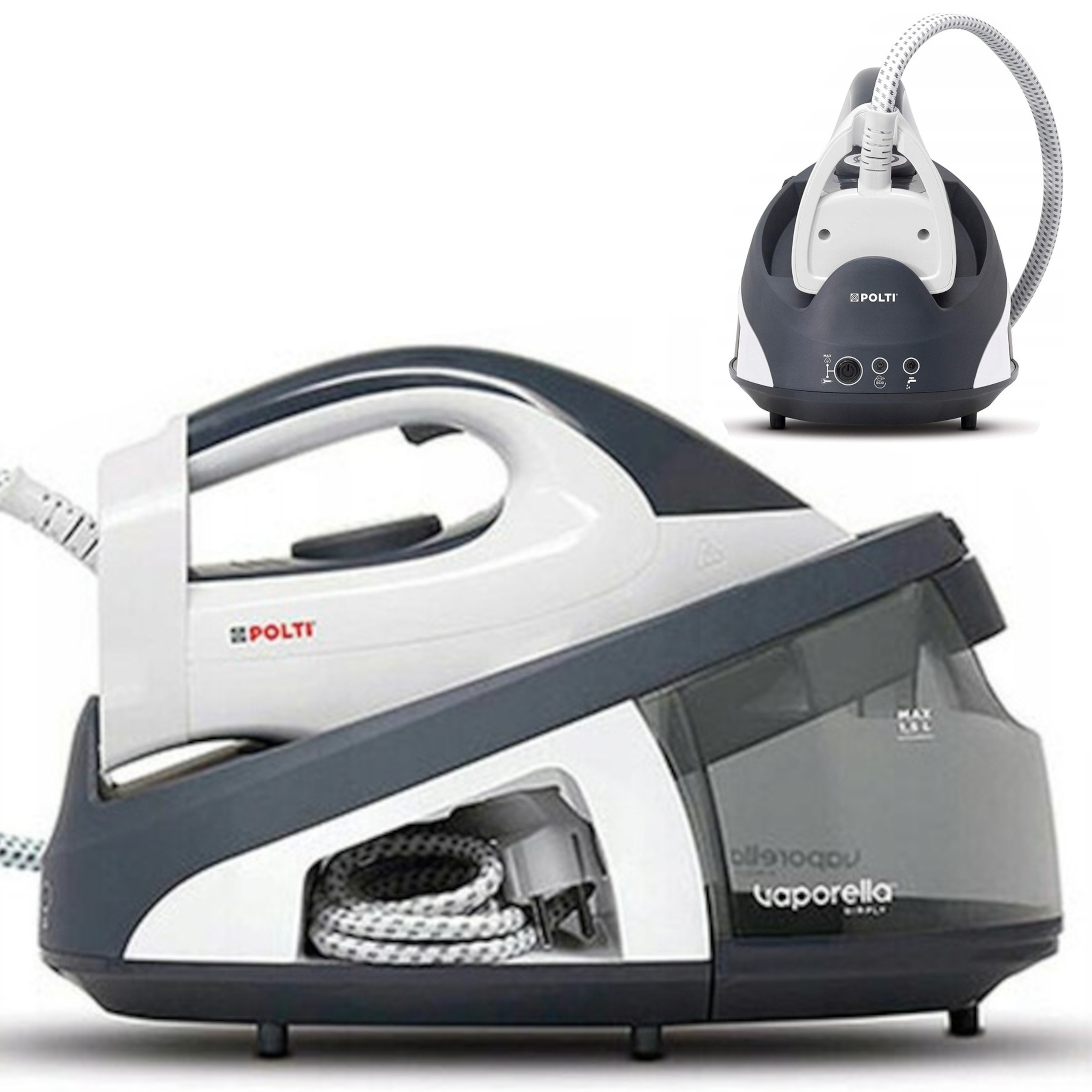 Mocna Stacja Parowa Generator Pary Żelazko 2200W Polti 6,5 Bara Włoska