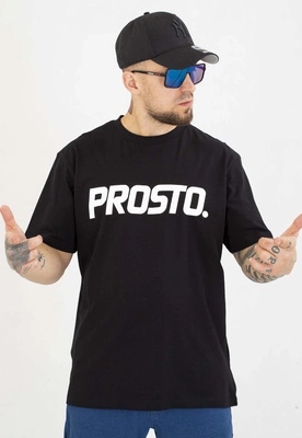 T-shirt Prosto Oversize Big Log czarny