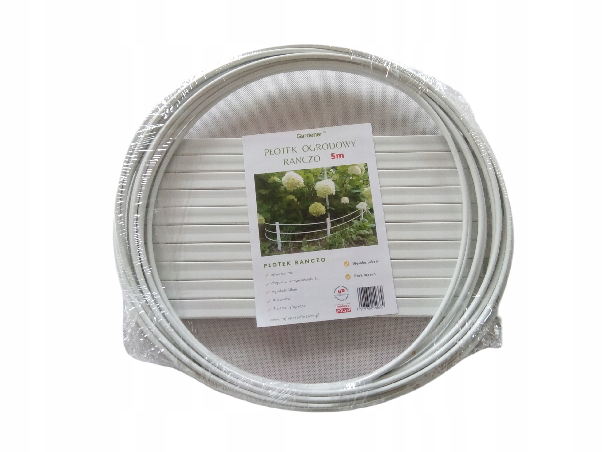 Płotek ogrodowy RANCZO 5m Gardener produkt polski
