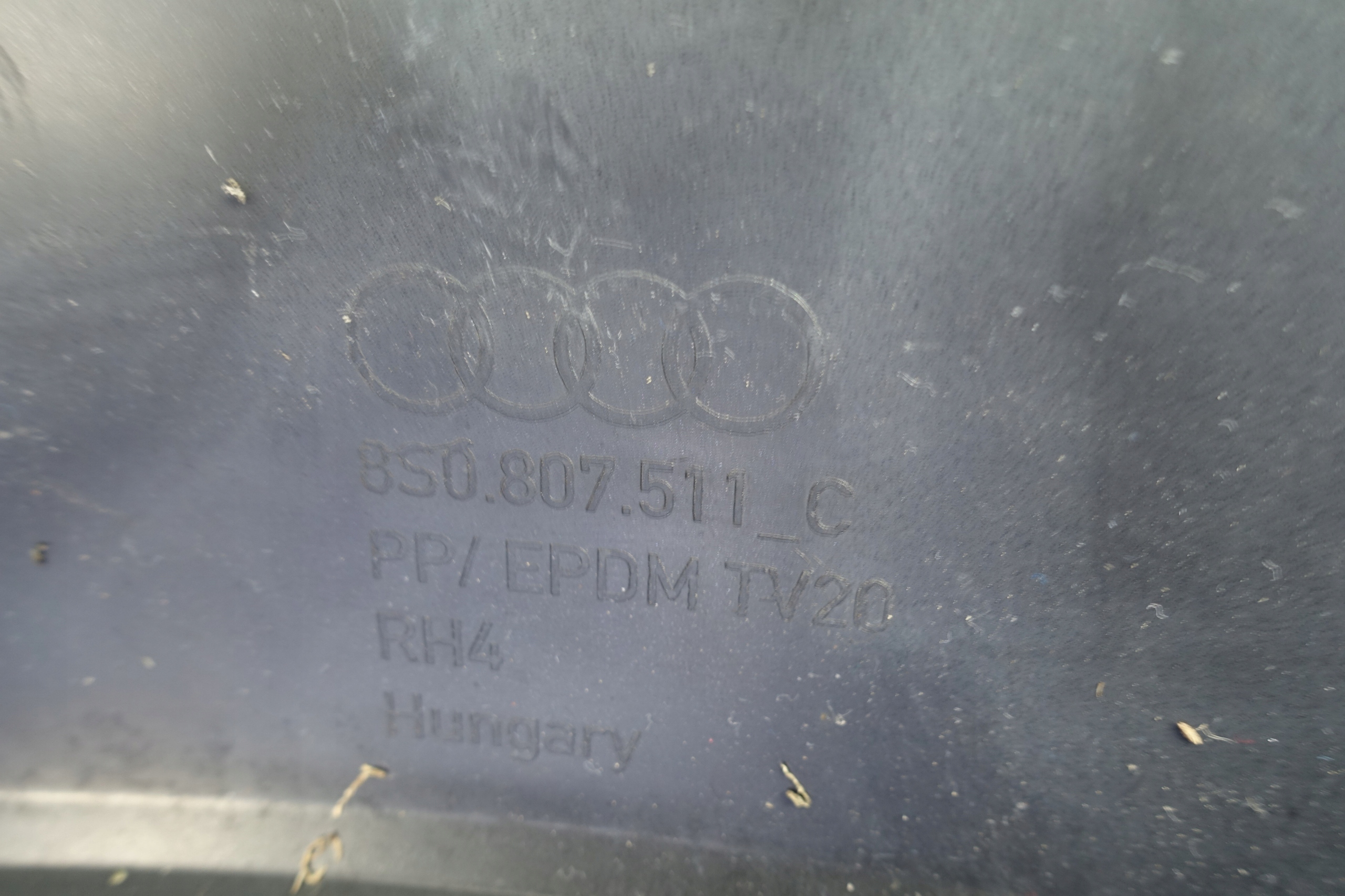 bumper rear part rear AUDI TT 8S0 8S 8S0807511C