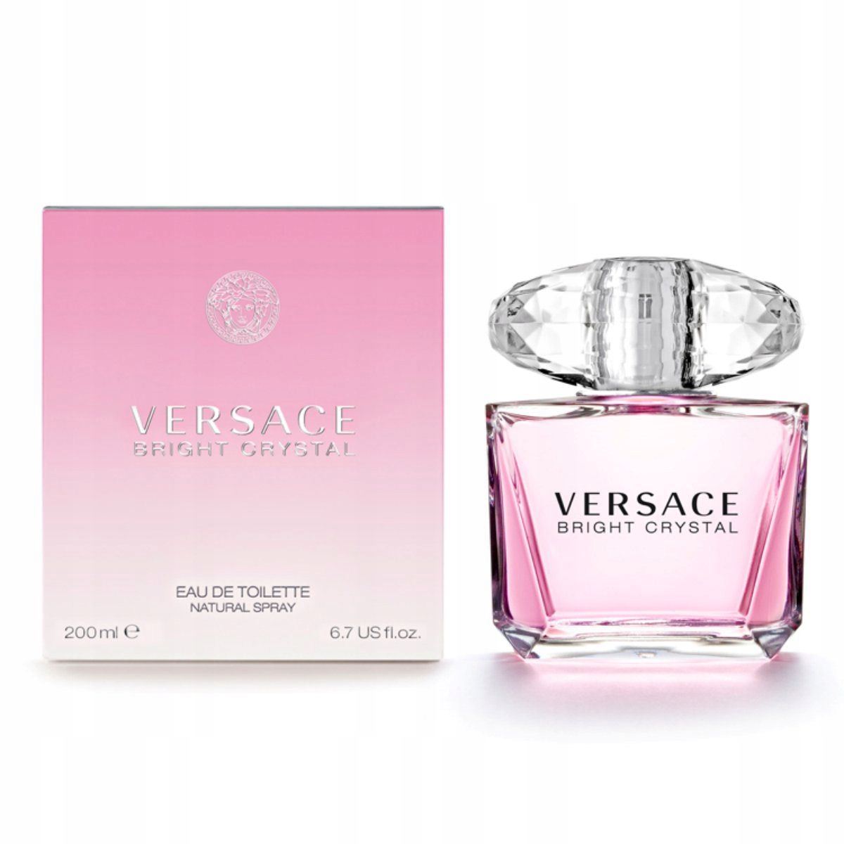 Versace Bright Crystal Toaletní Voda Pro Ženy 200 ML Sprej