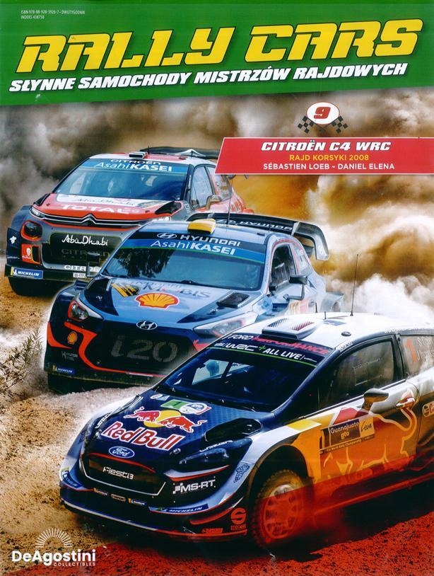 KOLEKCJA RALLY CARS nr 9 CITROEN C4 WRC