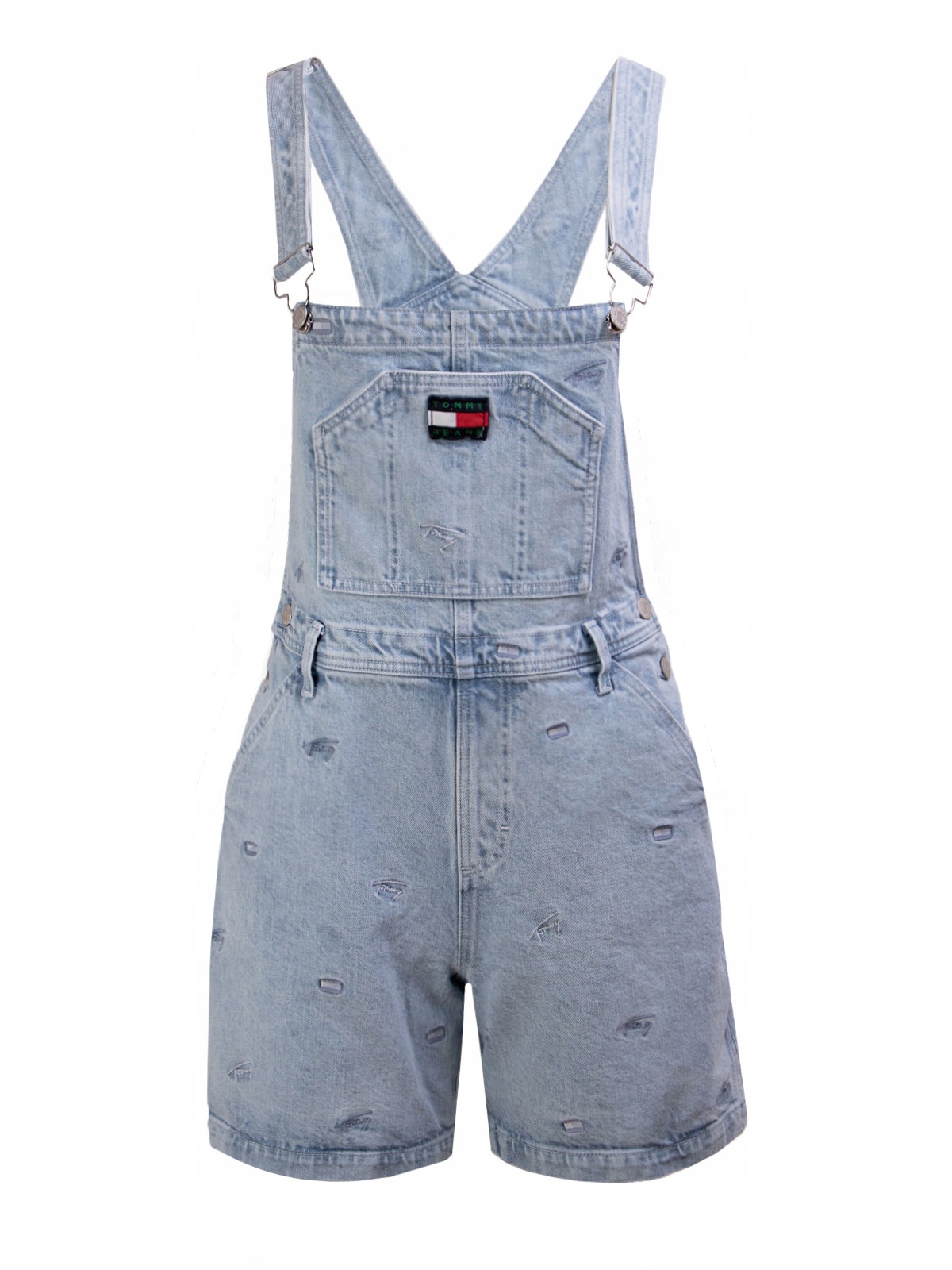 Zahradnické šortky Tommy Hilfiger DW0DW12425-1CE modré S