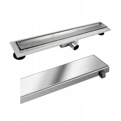 ODWODNIENIE LINIOWE 90CM 2W1 DWUSTRONNY RUSZT MIRROR STAL NIERDZEWNA INOX Waga produktu z opakowaniem jednostkowym 3 kg
