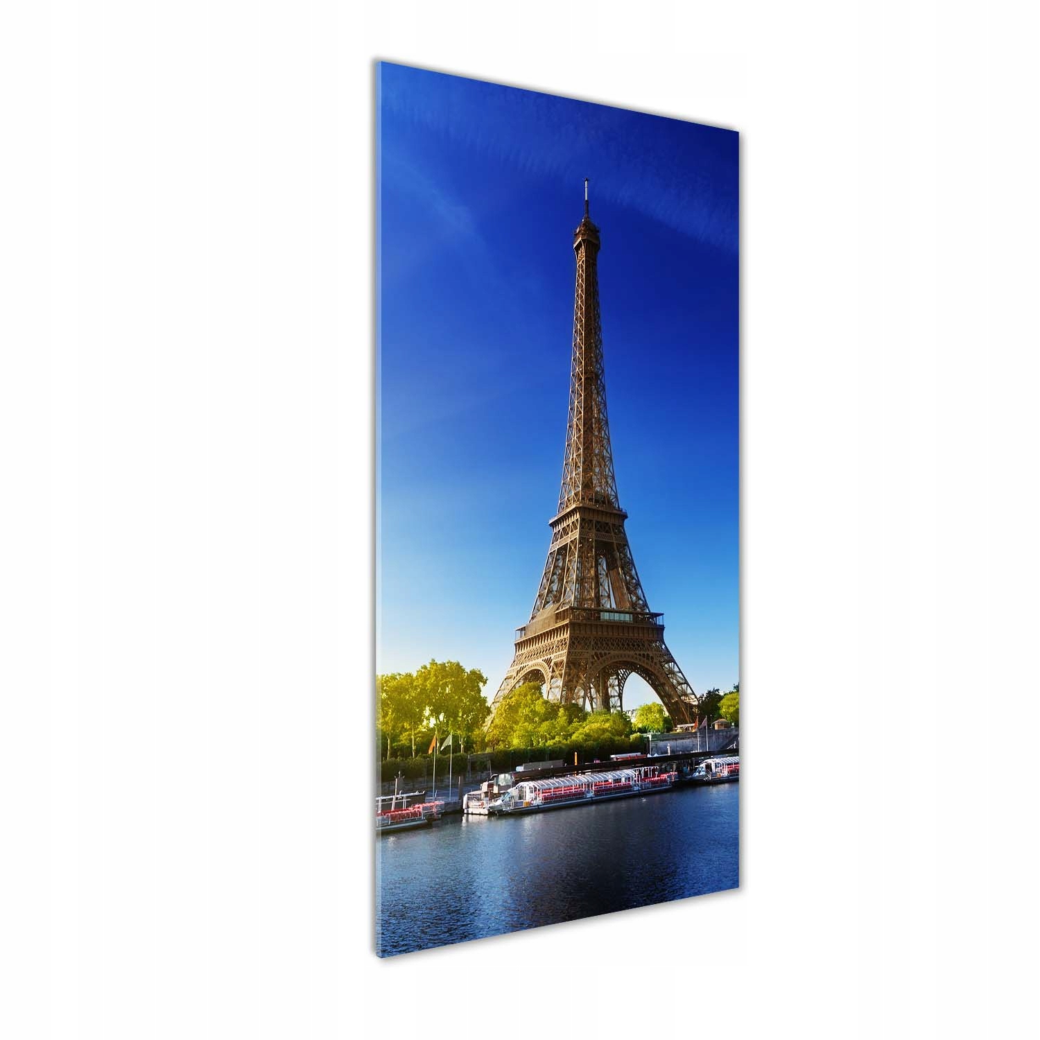 

Foto obraz na szkle Wieża Eiffla Paryż 50x125 cm