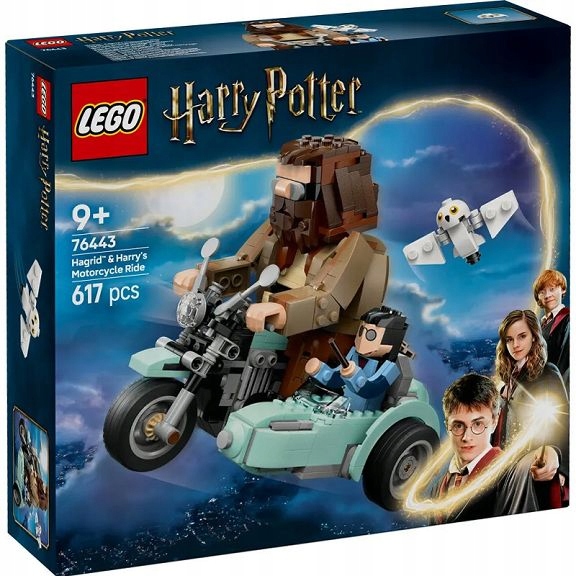 Lego Harry Potter Motocyklová jízda Hagrida a Harryho 76443