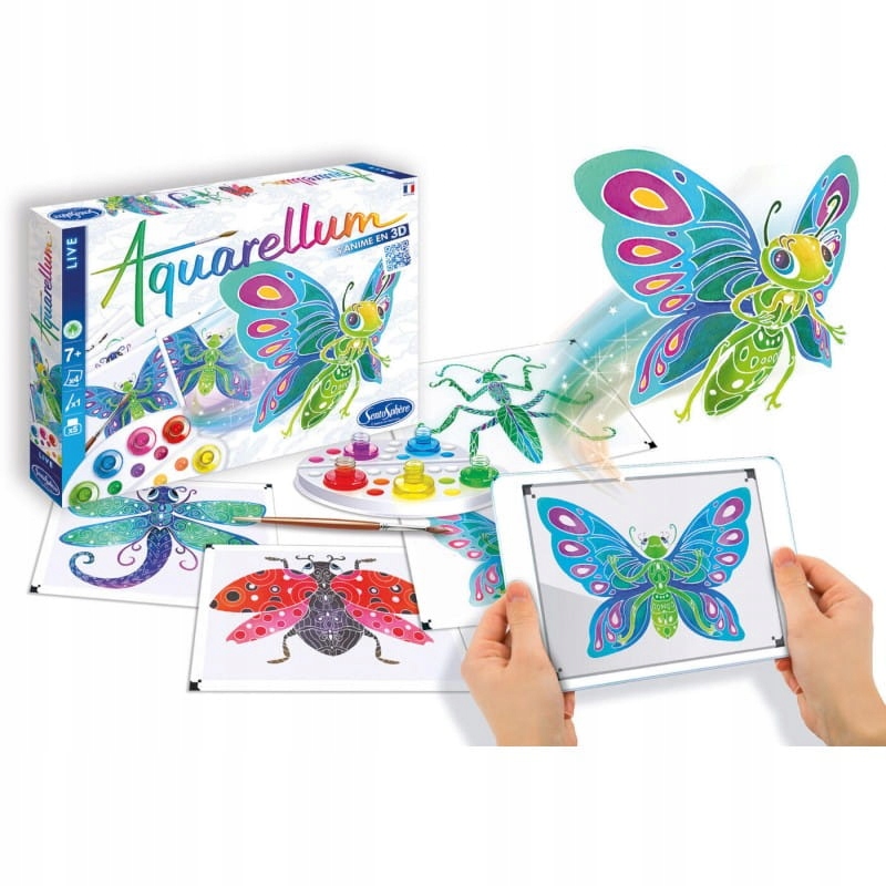 

Zestaw kreatywny Aquarellum Live Owady