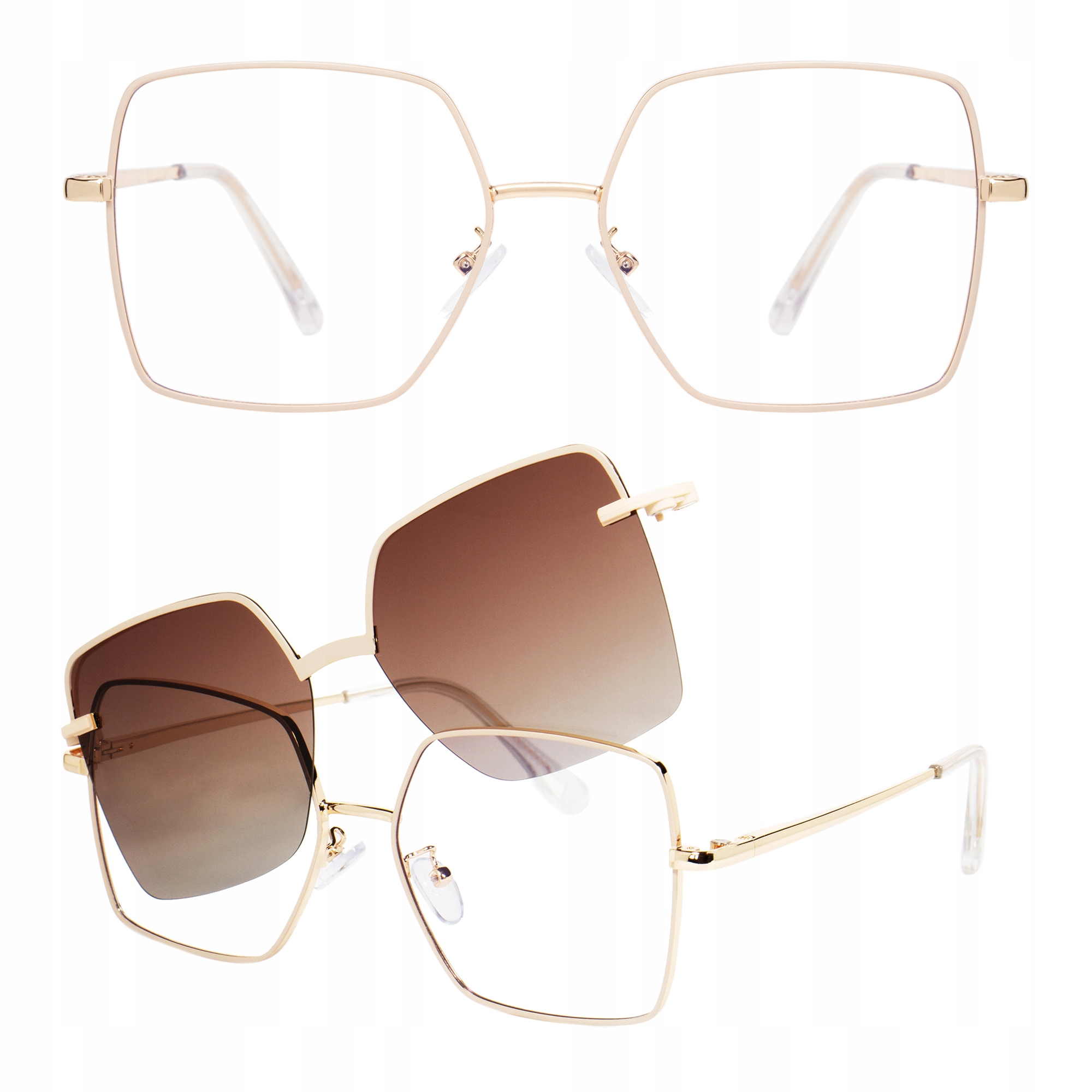 Nakładki na Okulary Magnetyczna - Niska cena na Allegro.pl