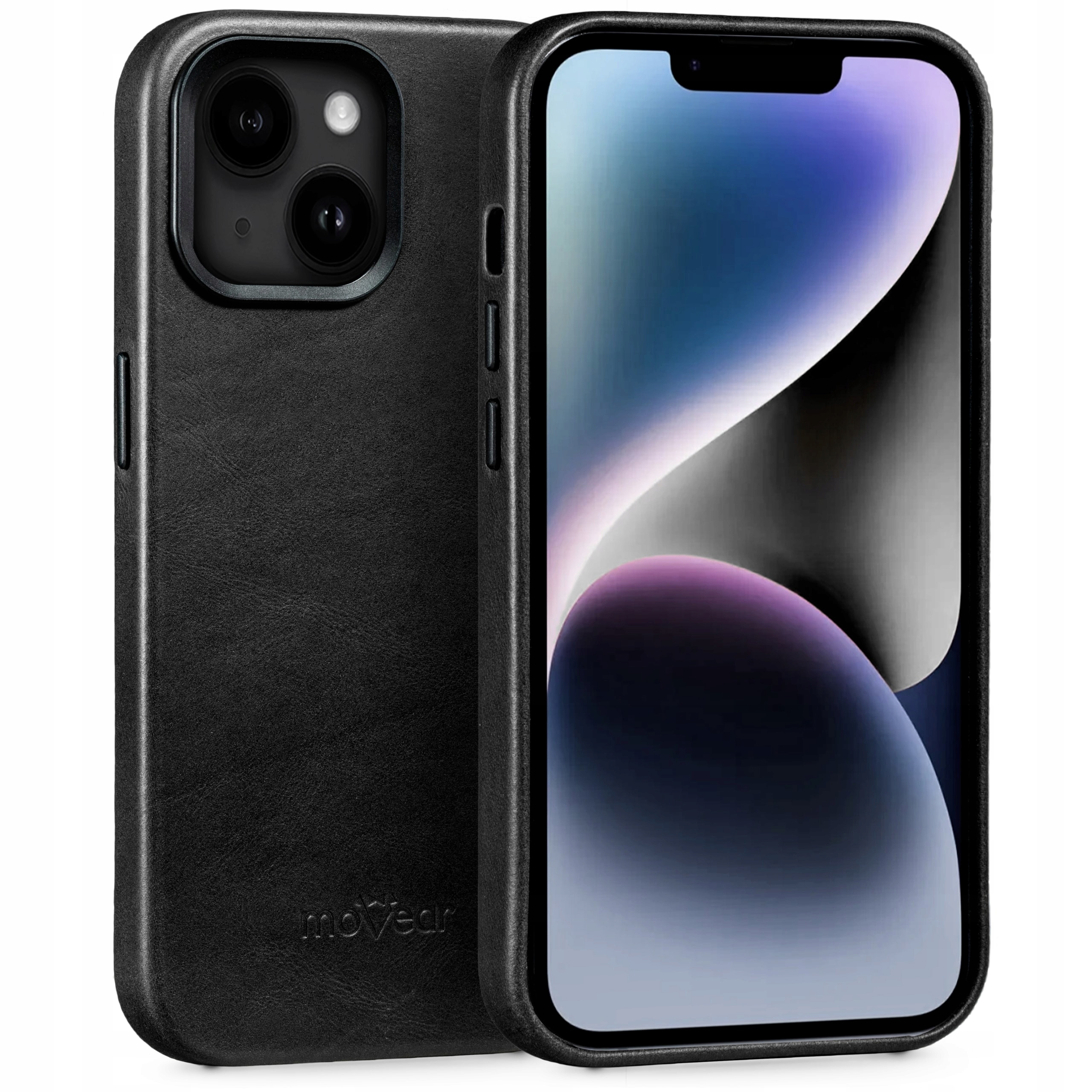 Pouzdro na iPhone 13 MagSafe Zadní Kryt slim case premium, černé Movear