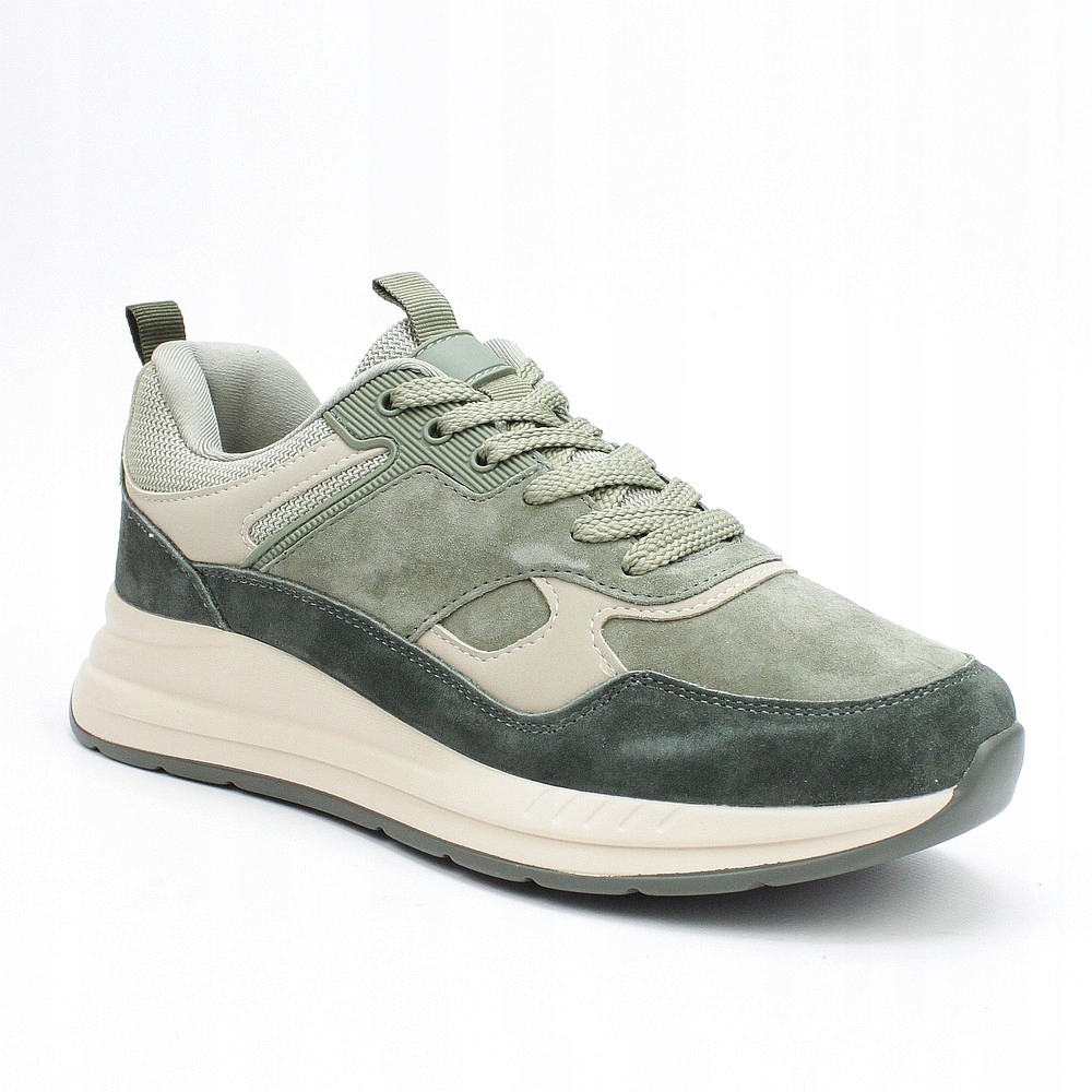 Sokolski J25-23 Zelené Tenisky Kůže vel. 39