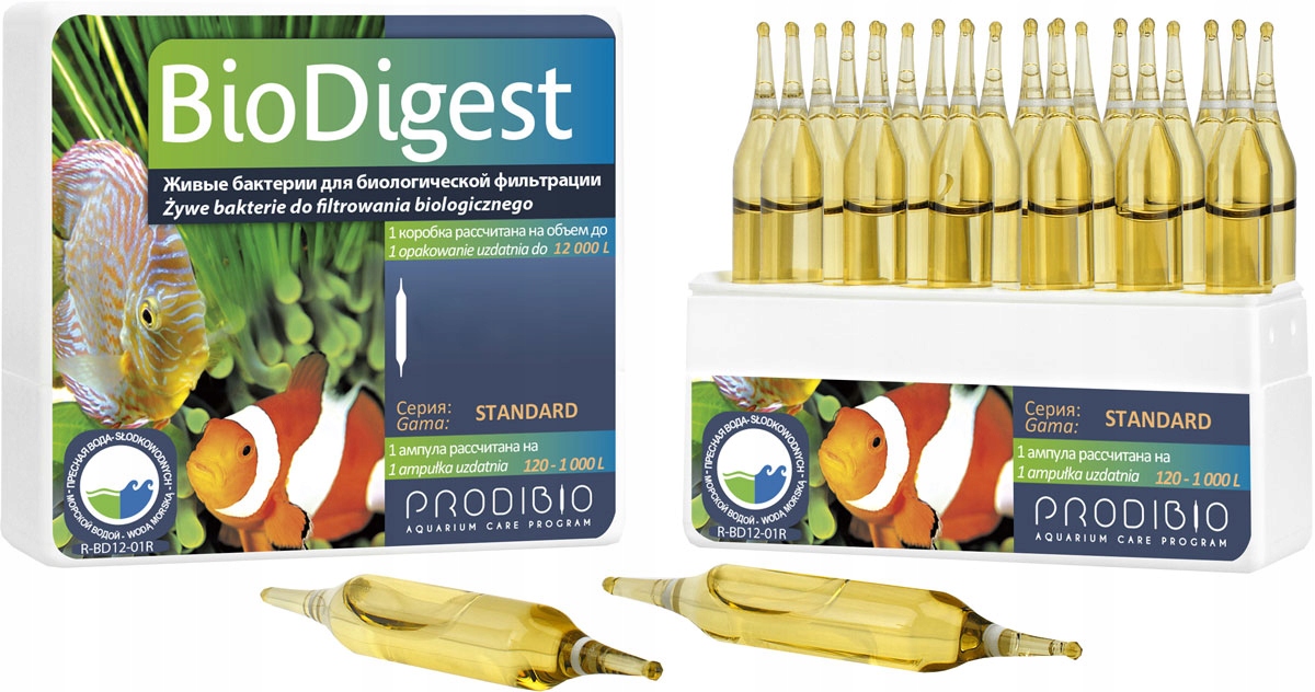 Prodibio Biodigest 30 Ampułek Bakterie na Start
