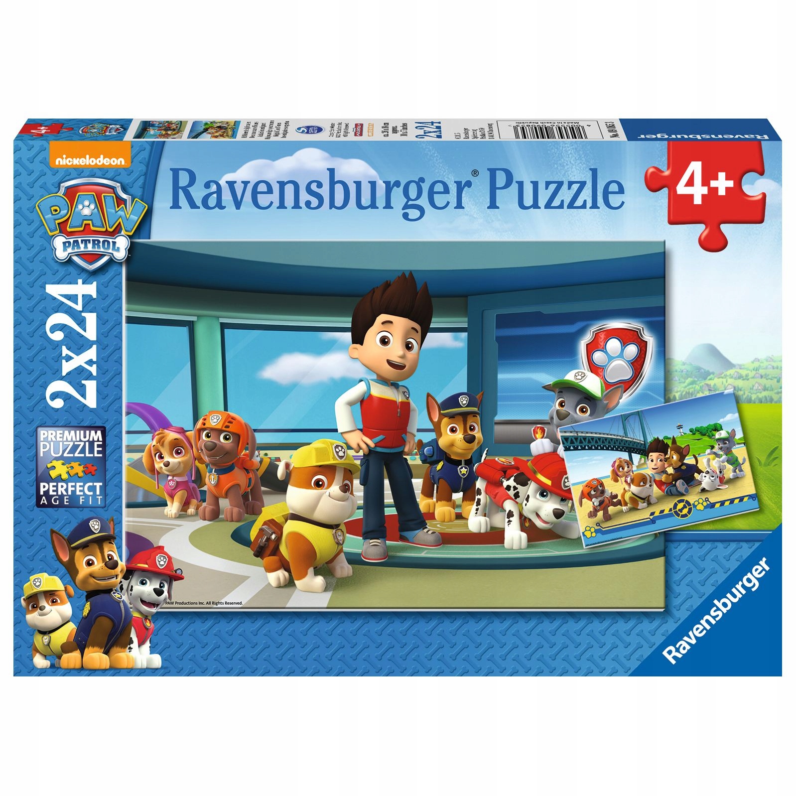 

Psi Patrol Puzzle 2X24 Rubble i przyjaciele