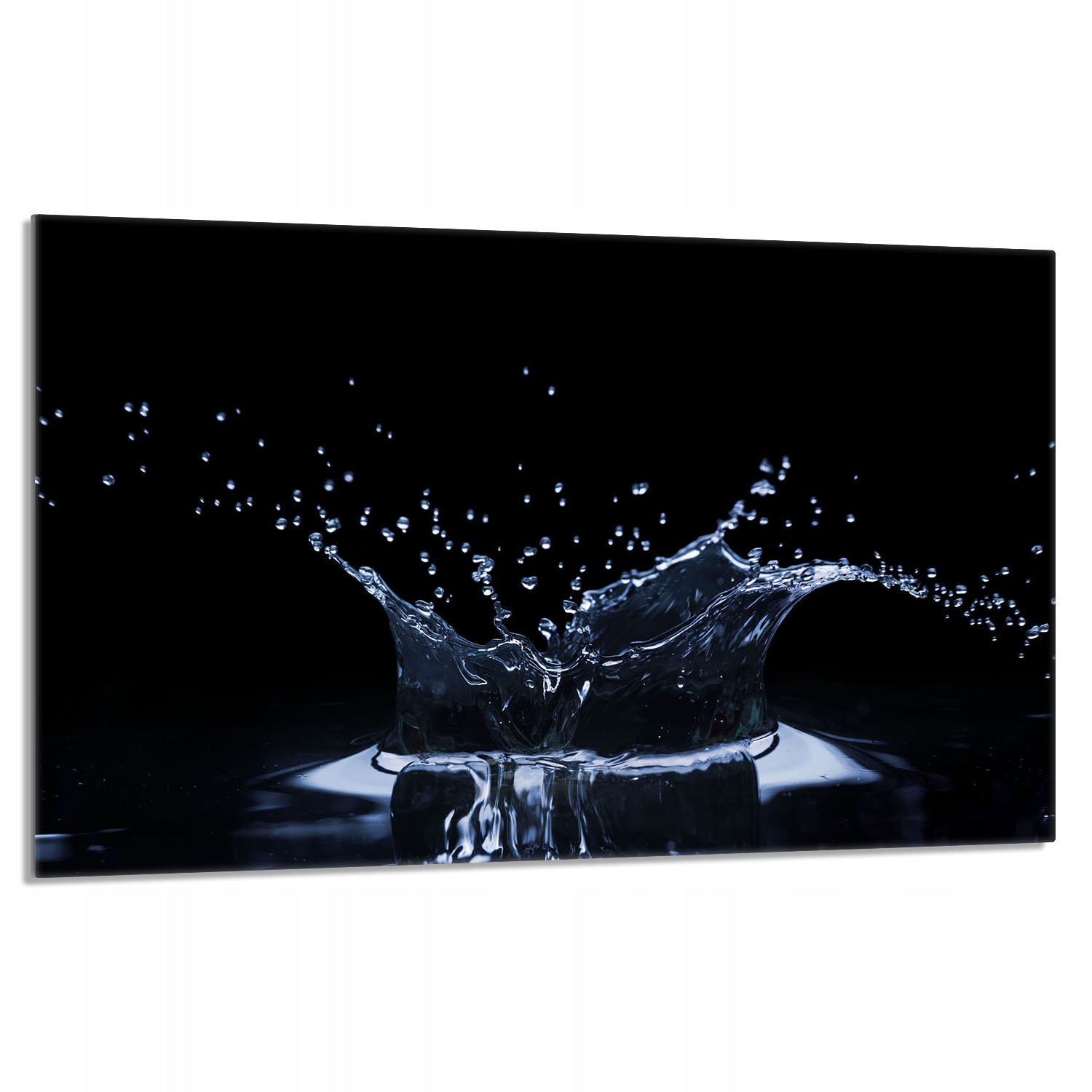 Skleněná ochranná deska na sporák 80x52 Voda Do Kuchyně